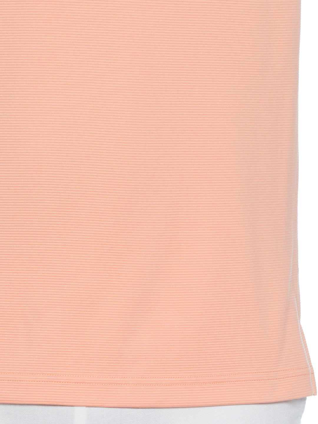 Wicking Ottoman Golf Polo Shirt (Peach Pink) 