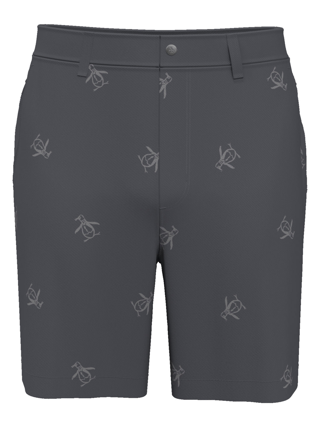 Pete Embroidered Flat Front Golf Shorts (Quiet Shade) 