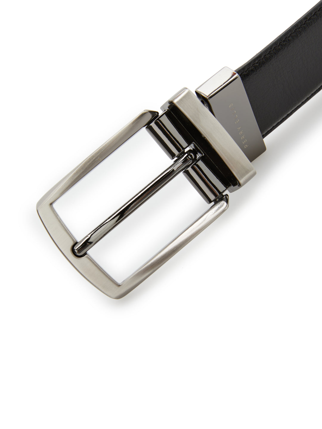 Park Slope Black Leather Belt (Blk20) 