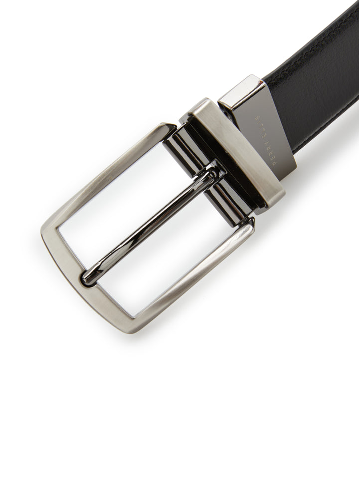 Park Slope Black Leather Belt (Blk20) 