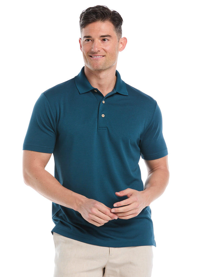 Wicking Ottoman Golf Polo Shirt (Deep Dive) 