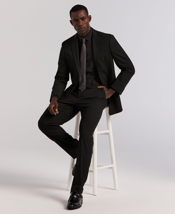 Slim Fit Gabardine Suit Pant