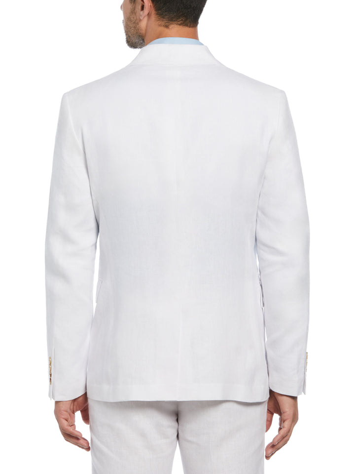 Delave Linen Sport Coat (Brilliant White) 