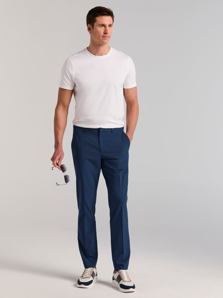 Slim Fit Total Stretch Suit Pants (Sargasso Sea) 