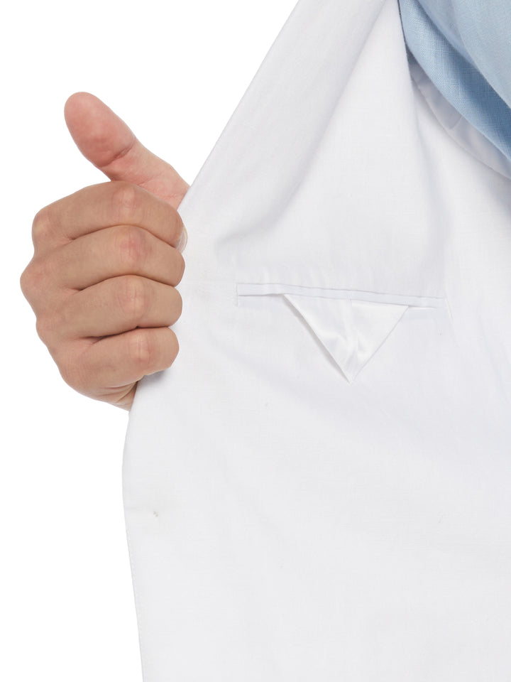Delave Linen Sport Coat (Brilliant White) 