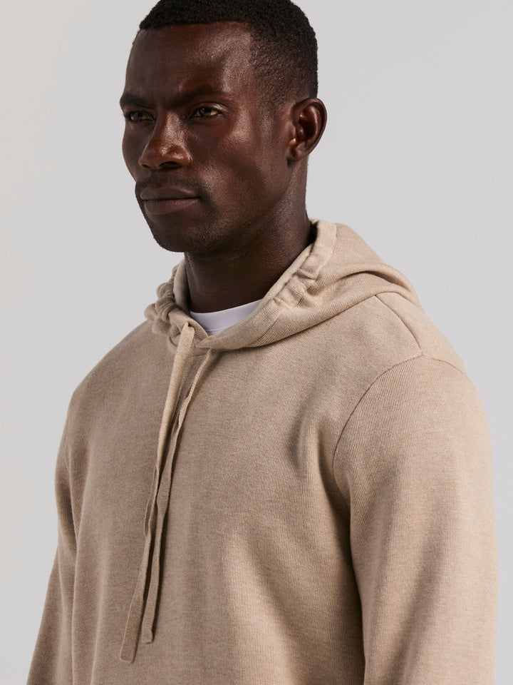 Cotton Modal Pullover Hoodie (London Fog Htr) 