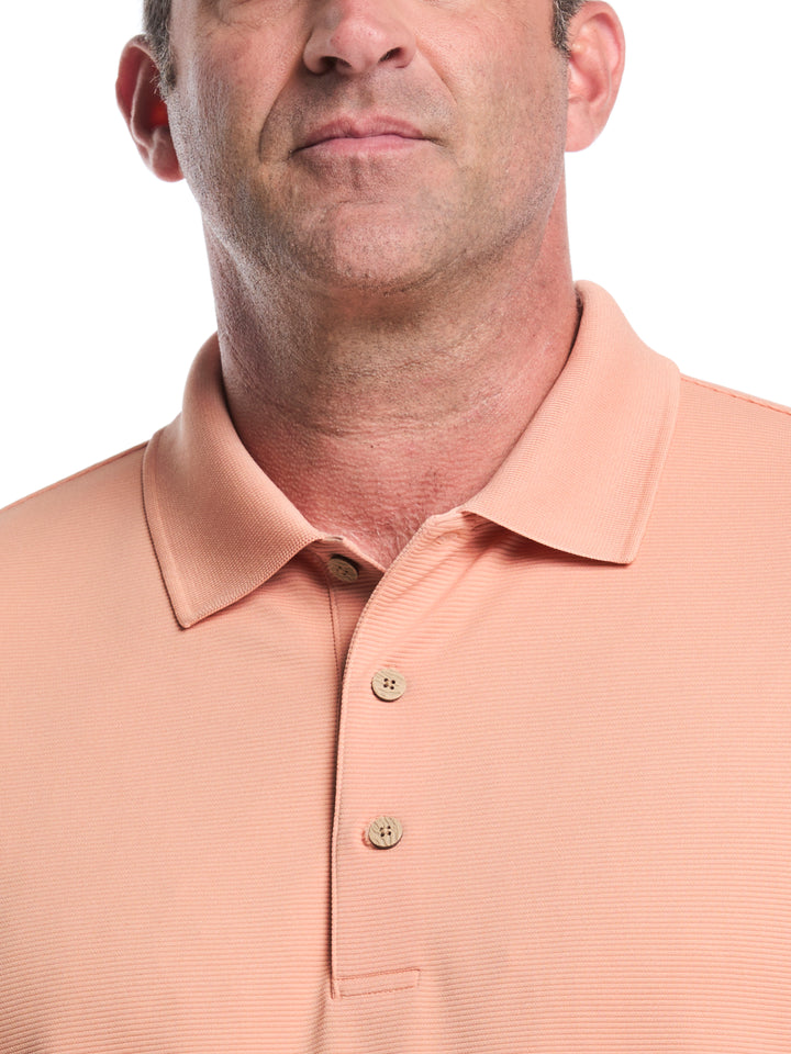 Big & Tall Ottoman Polo Shirt (Dusty Coral) 