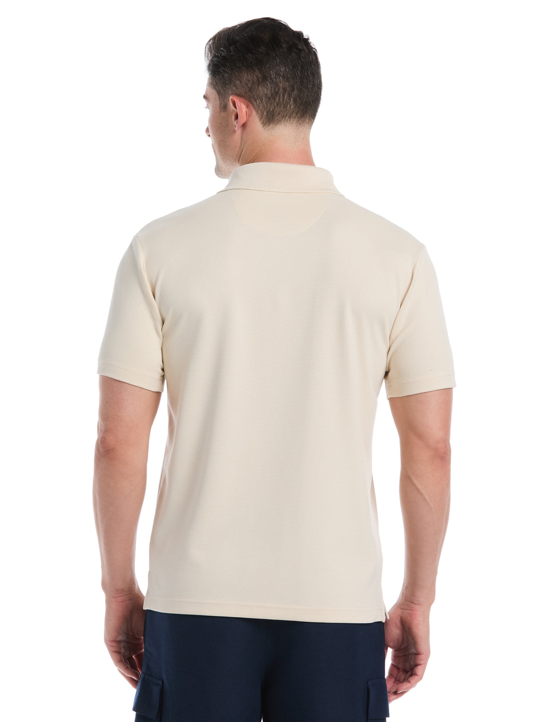 Wicking Ottoman Golf Polo Shirt (Summer Sand) 