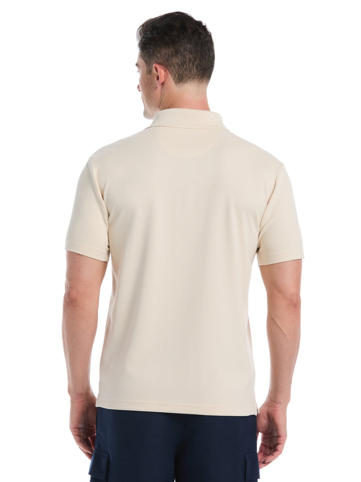 Wicking Ottoman Golf Polo Shirt (Summer Sand) 
