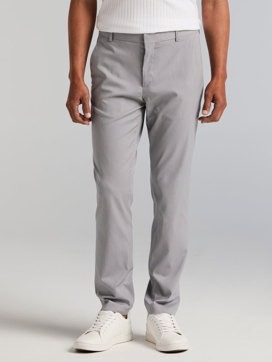 Slim Fit Water Resistant Tech Suit Pant (Alloy) 