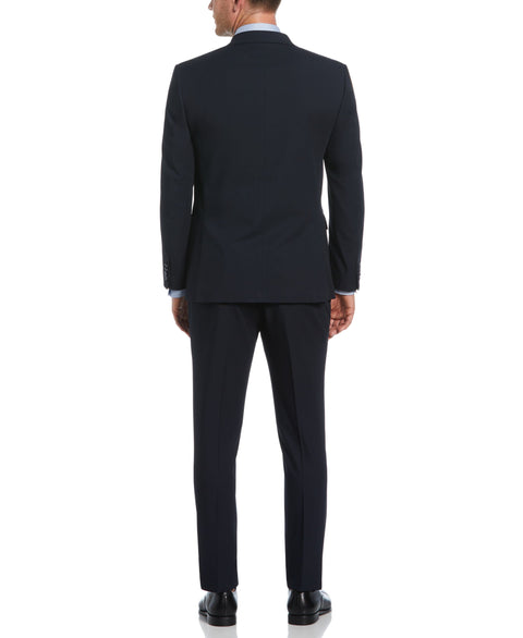 Slim Fit Navy Double Breasted Peak Lapel Suit