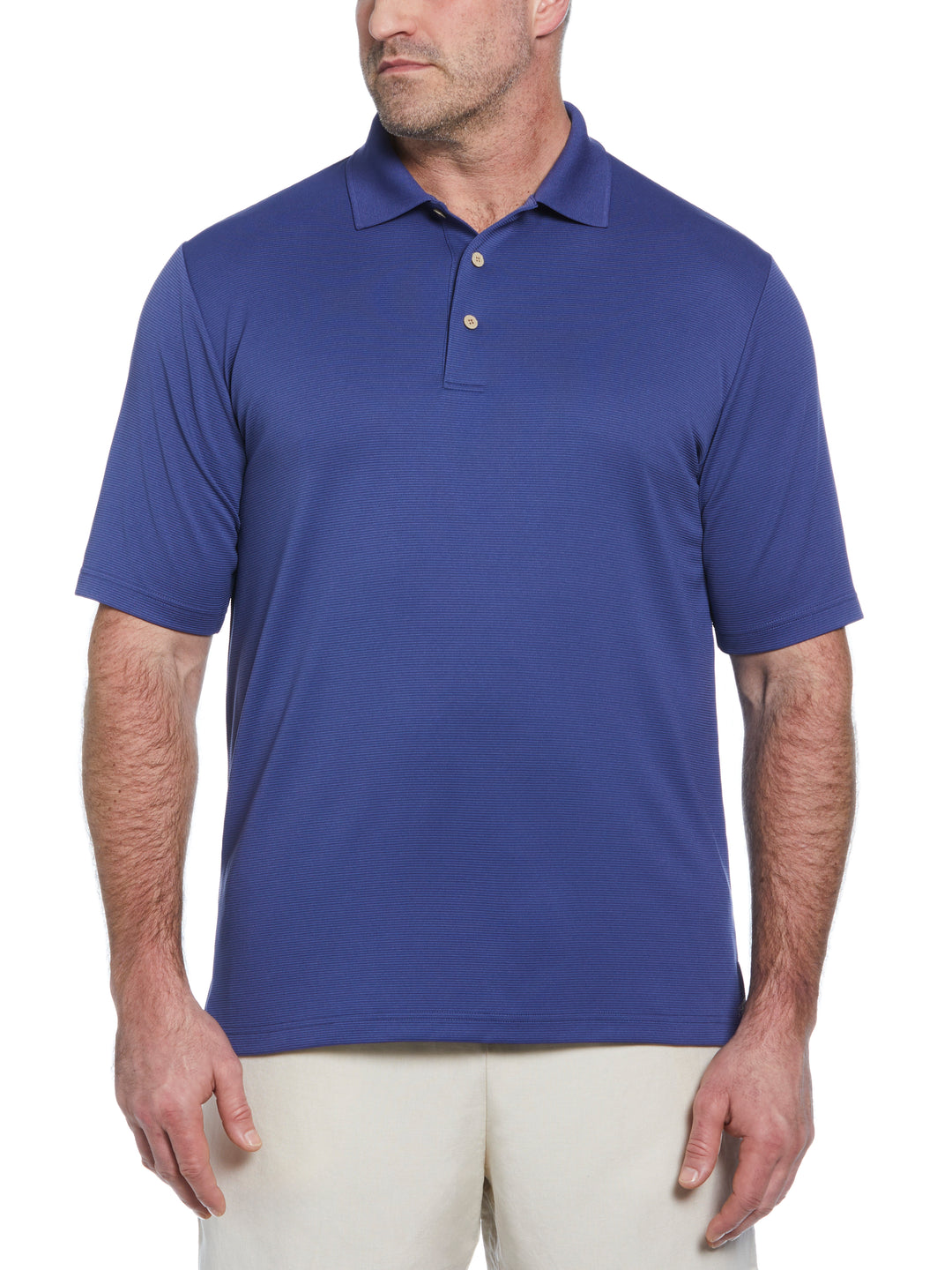 Big & Tall Ottoman Polo Shirt (Skipper Blue) 