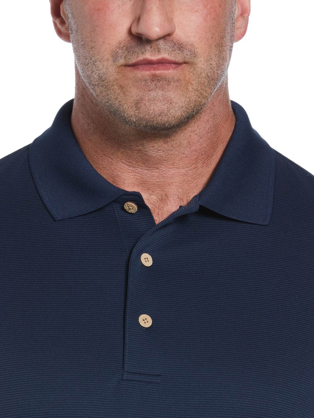 Big & Tall Ottoman Polo Shirt (Dress Blues) 