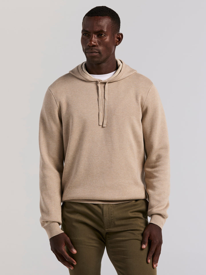 Cotton Modal Pullover Hoodie (London Fog Htr) 