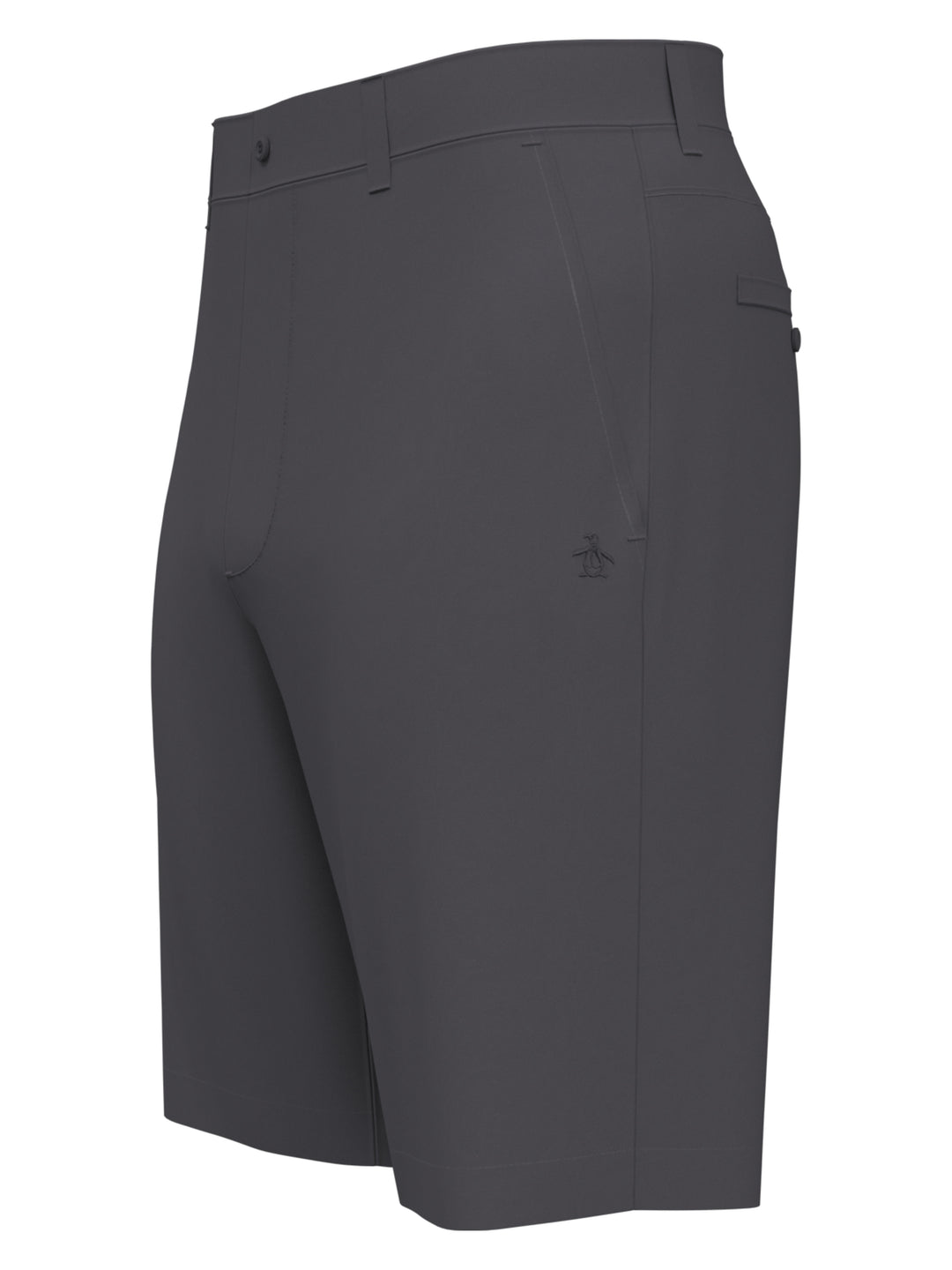 Flat Front Solid Golf Shorts (Quiet Shade) 