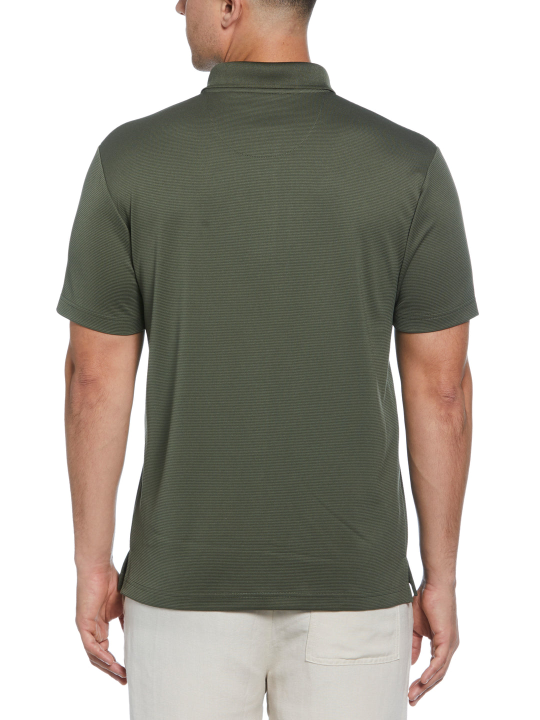 Wicking Ottoman Golf Polo Shirt (Thyme) 