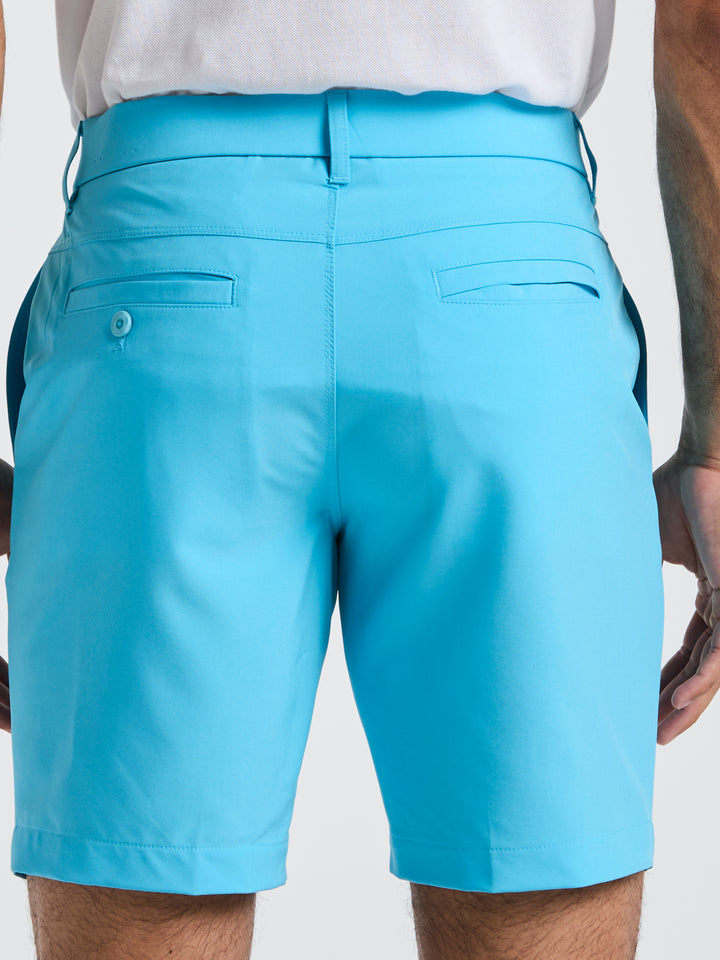 Technical 8" Golf Short (Aquarius) 