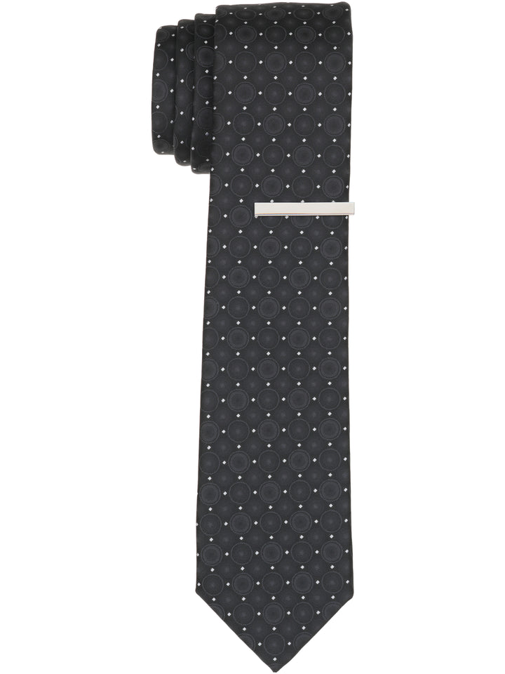 Hickman Dot Slim Fit Tie (Black) 