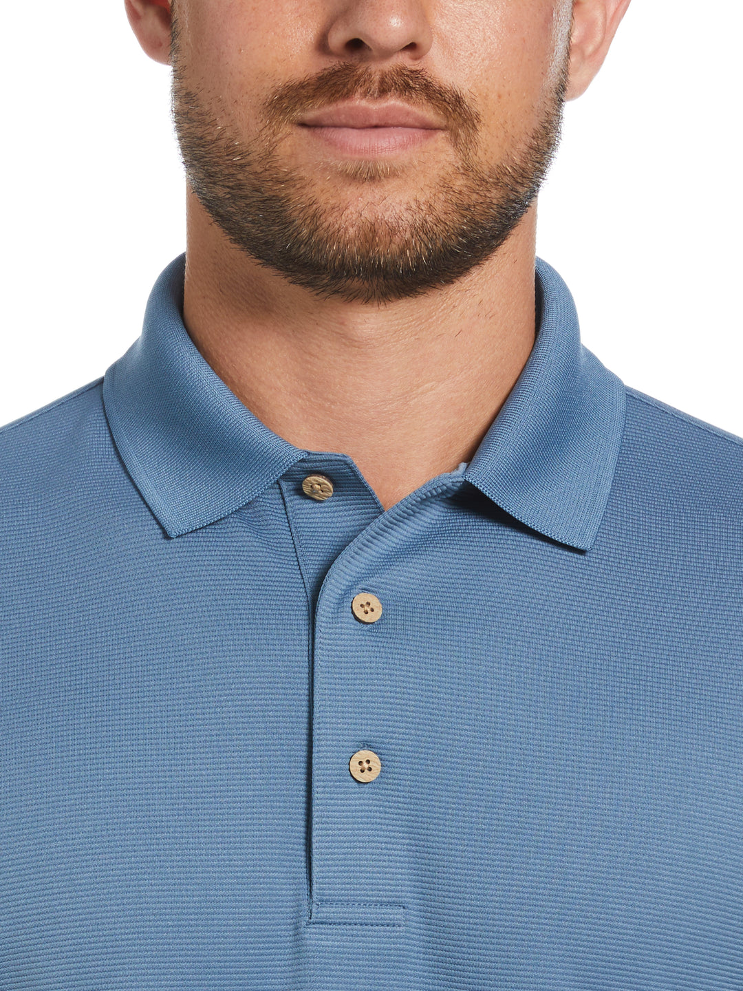 Wicking Ottoman Golf Polo Shirt (Captains Blue) 