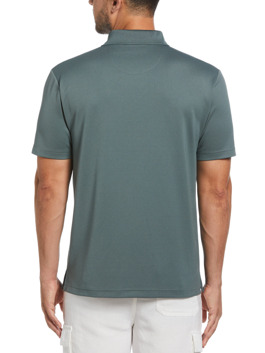 Wicking Ottoman Golf Polo Shirt (Balsam Green) 