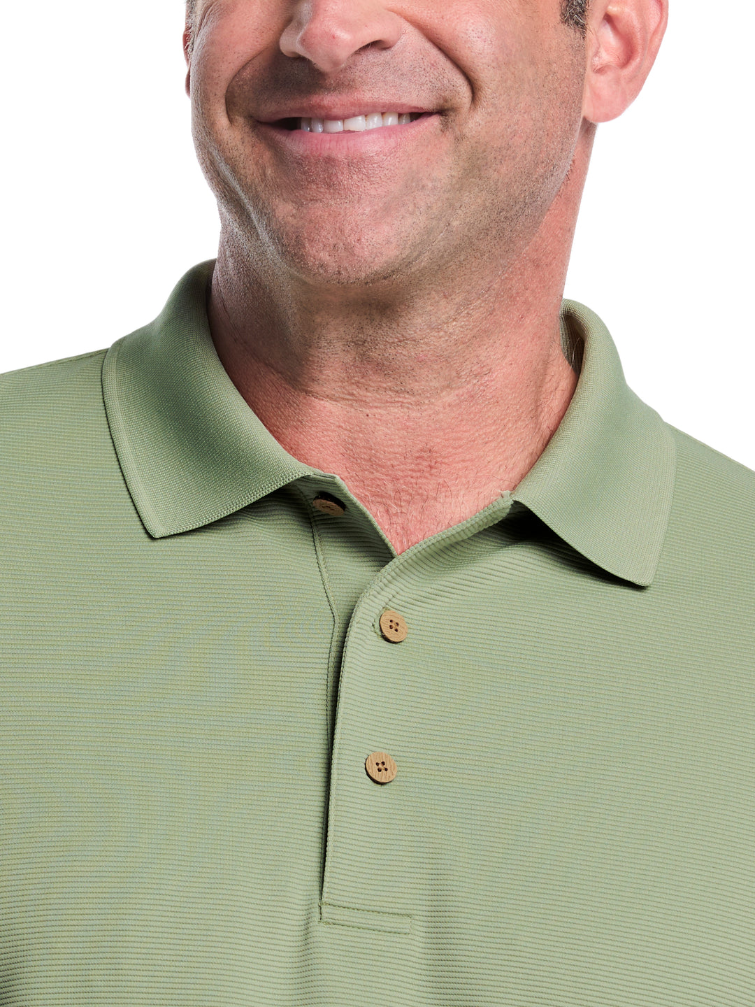 Big & Tall Ottoman Polo Shirt (Reseda) 