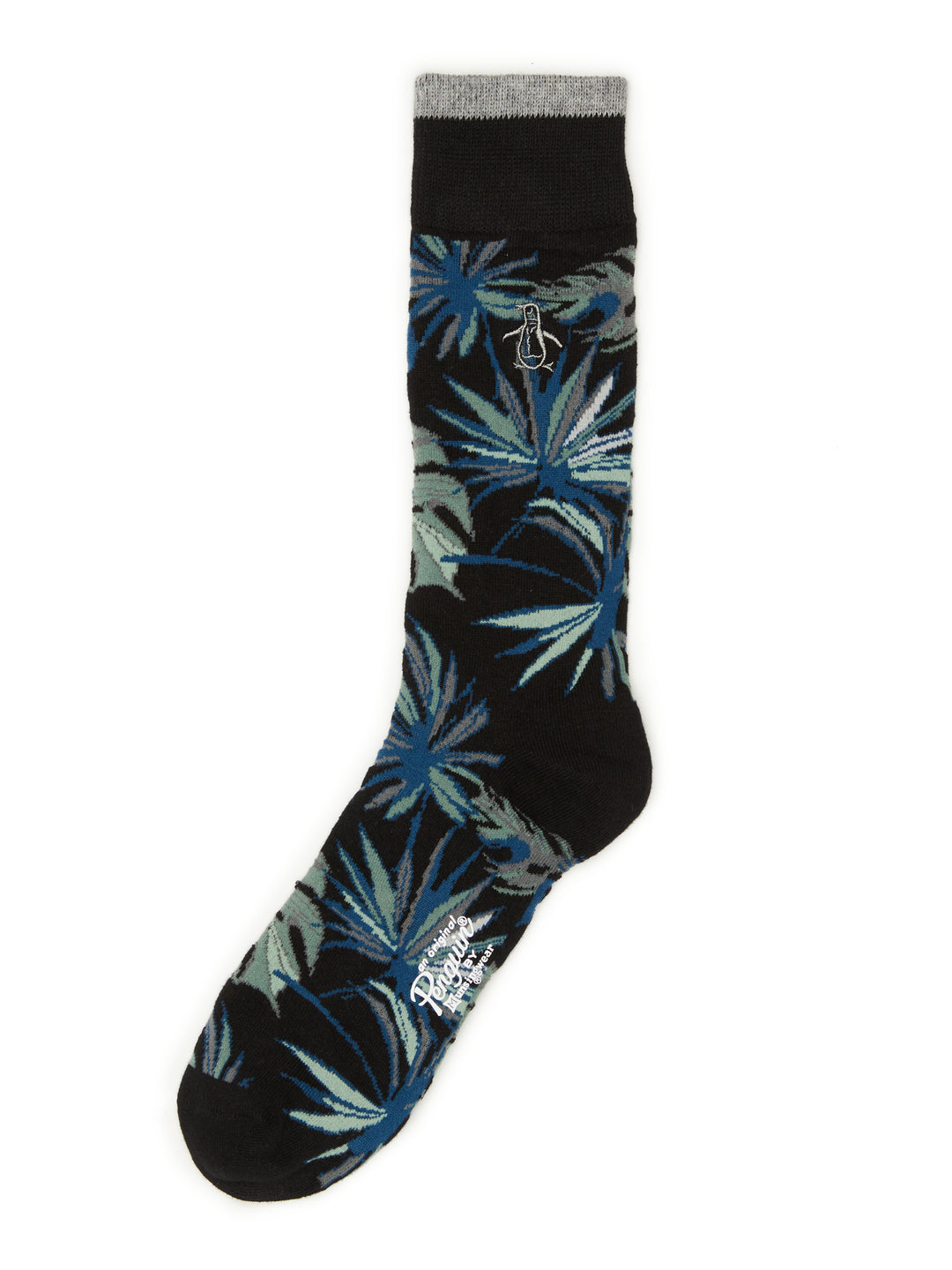 Maui Palms Sock (Black) 