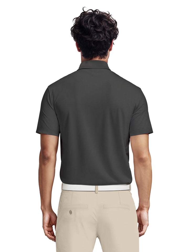 Airflux Mesh Golf Polo (Asphalt) 