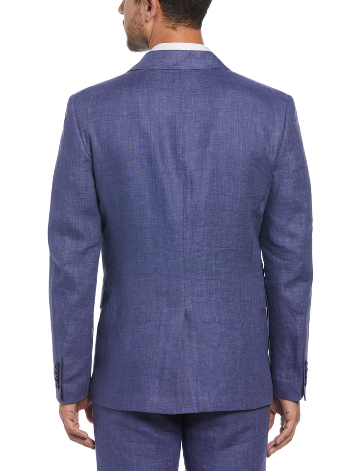 Delave Linen Sport Coat (Navy Peony) 