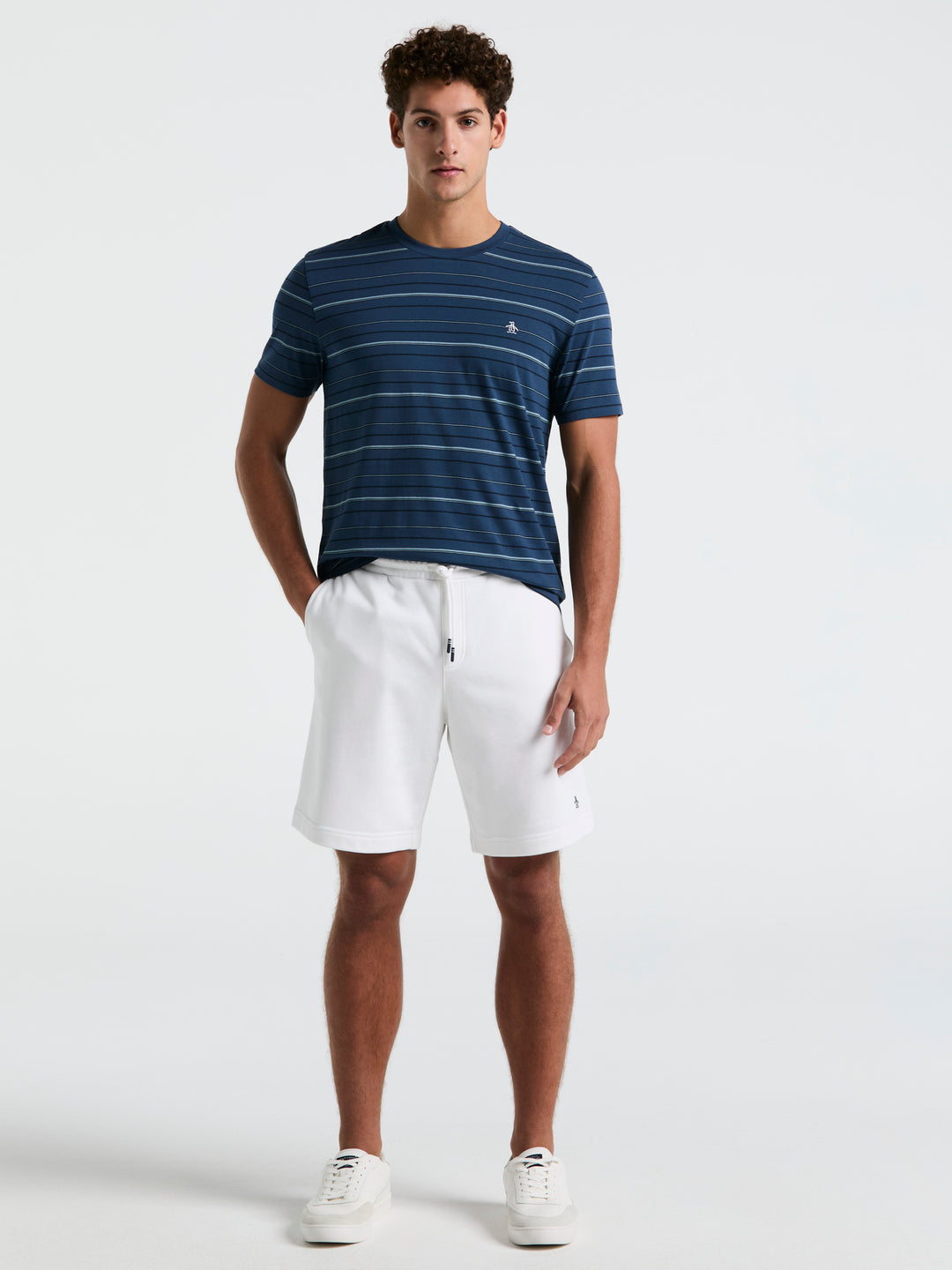 Jersey Multi Stripe Tee (Sargasso Sea) 
