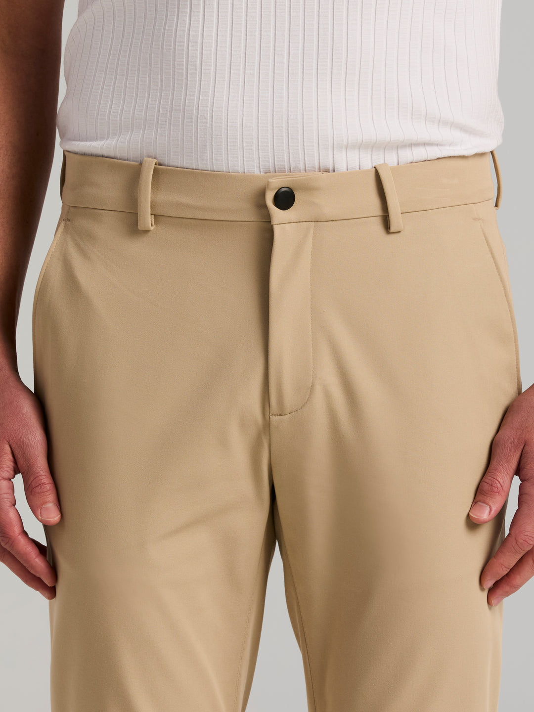Slim Tapered Hybrid Commuter Chino Pant (Trench Coat) 