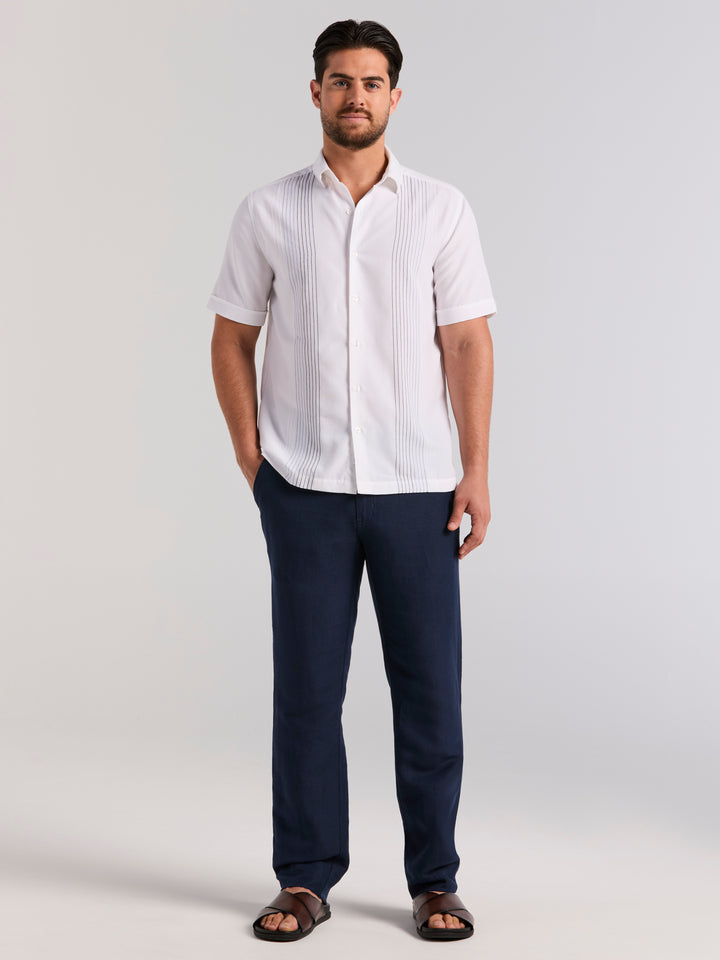 Ombre Texture Shirt (Brilliant White) 