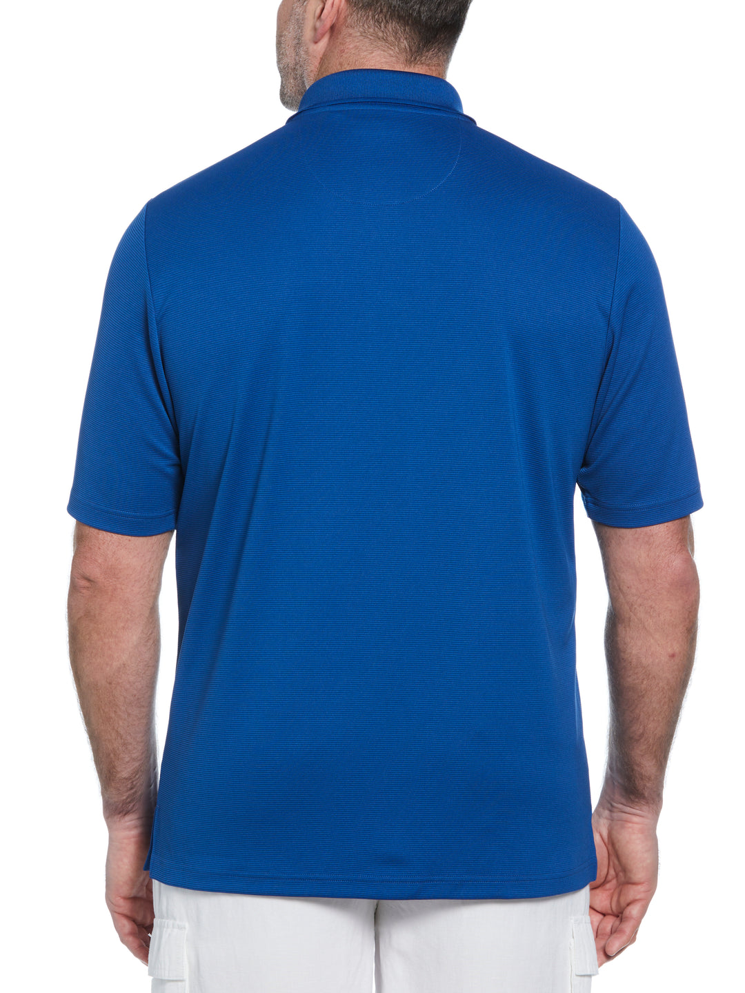 Big & Tall Ottoman Polo Shirt (True Blue) 
