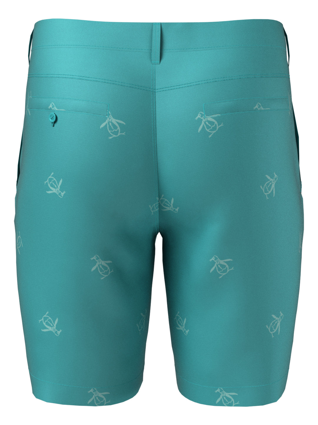 Pete Embroidered Flat Front Golf Shorts (Baltic) 