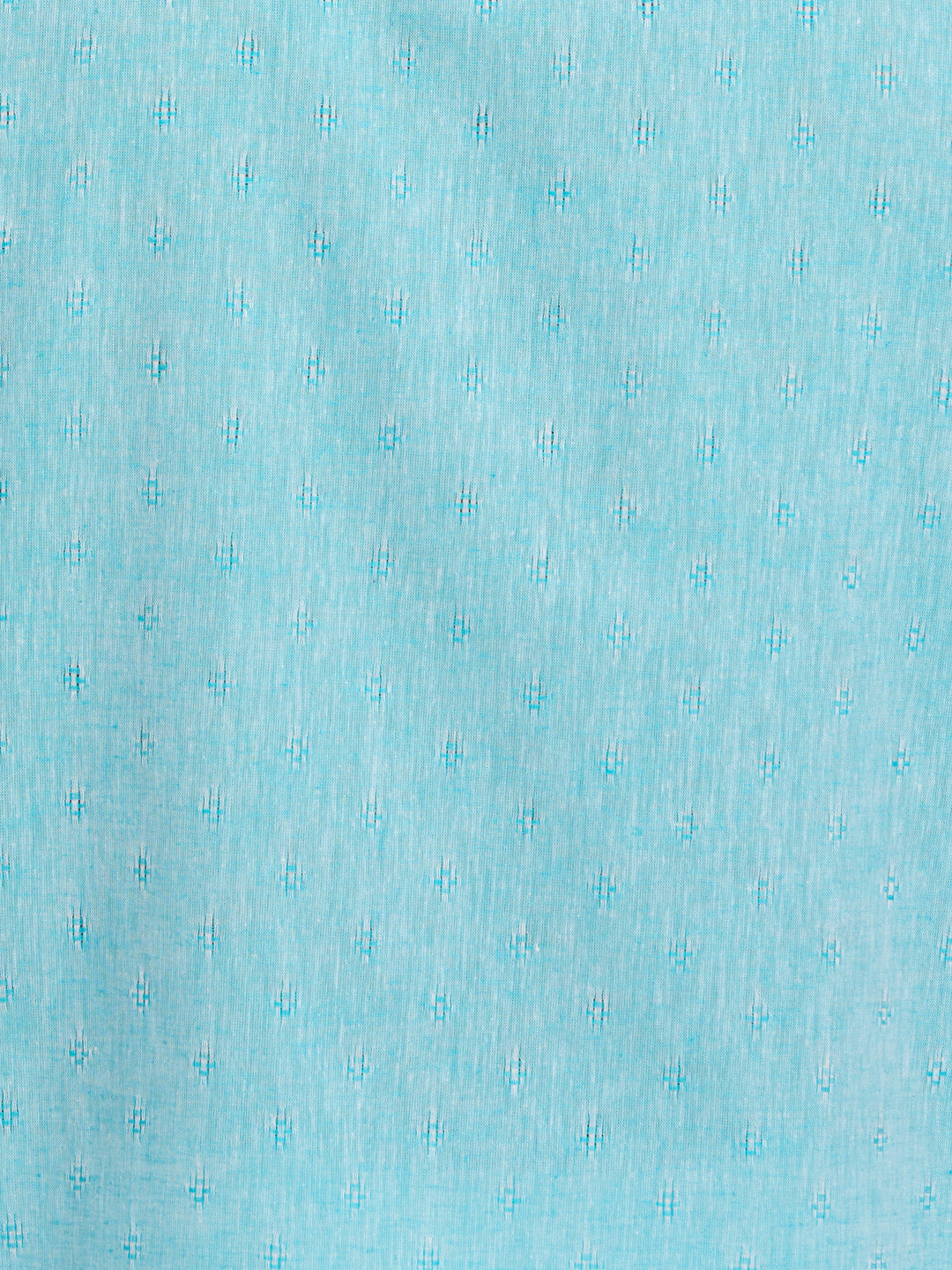 Linen Blend Diamond Dobby Print Shirt (Ceramic) 