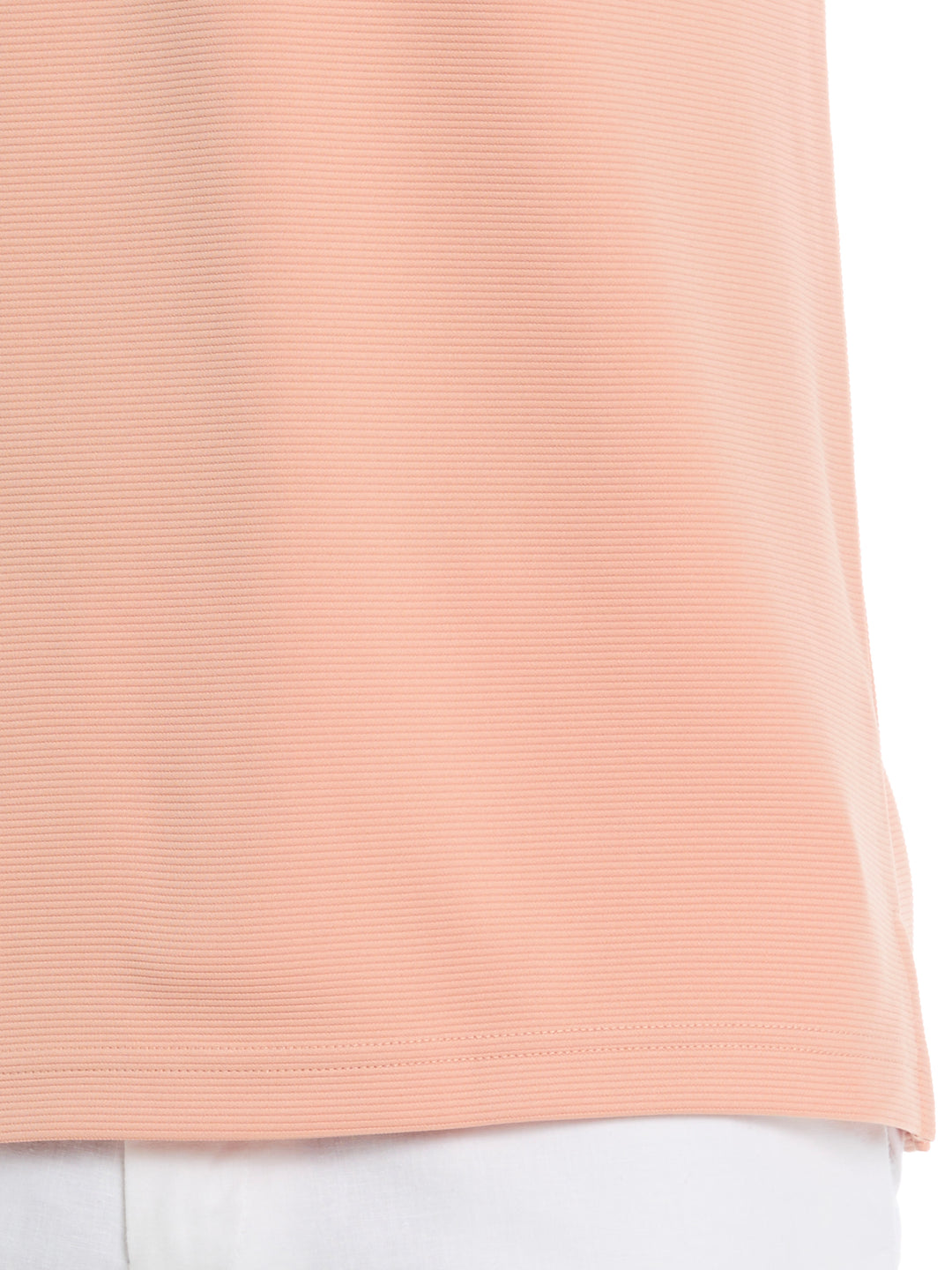 Wicking Ottoman Golf Polo Shirt (Dusty Coral) 