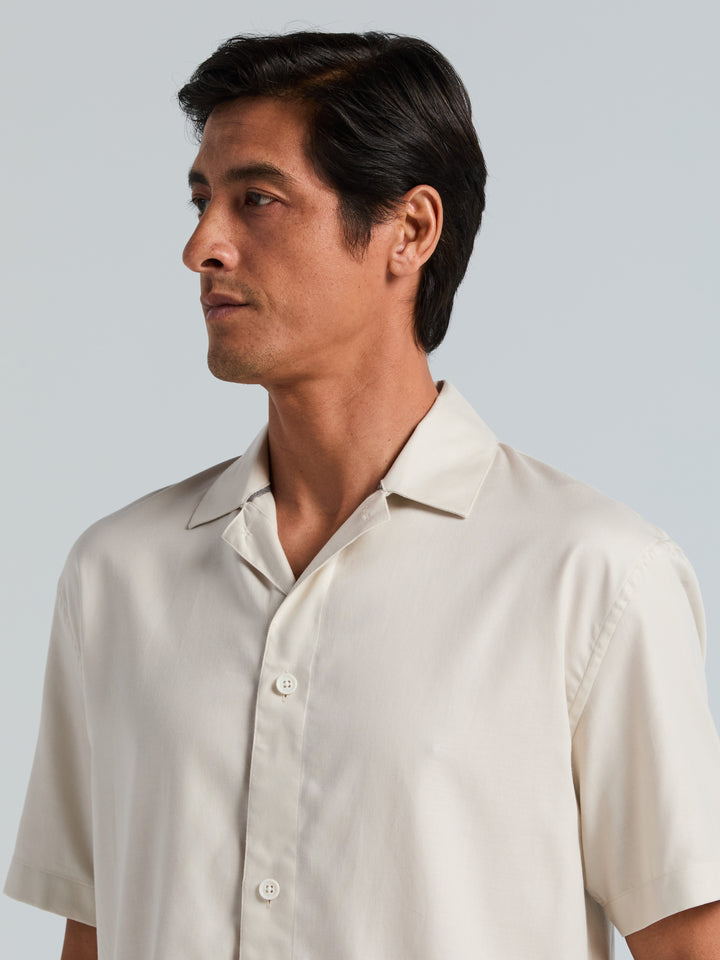 Tonal Colorblock Shirt (Silver Birch) 
