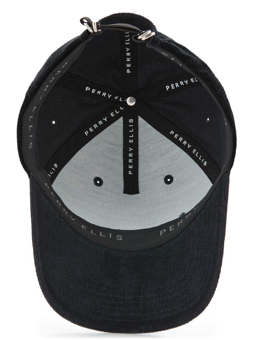 Men's Cotton Corduroy Cap (Caviar) 