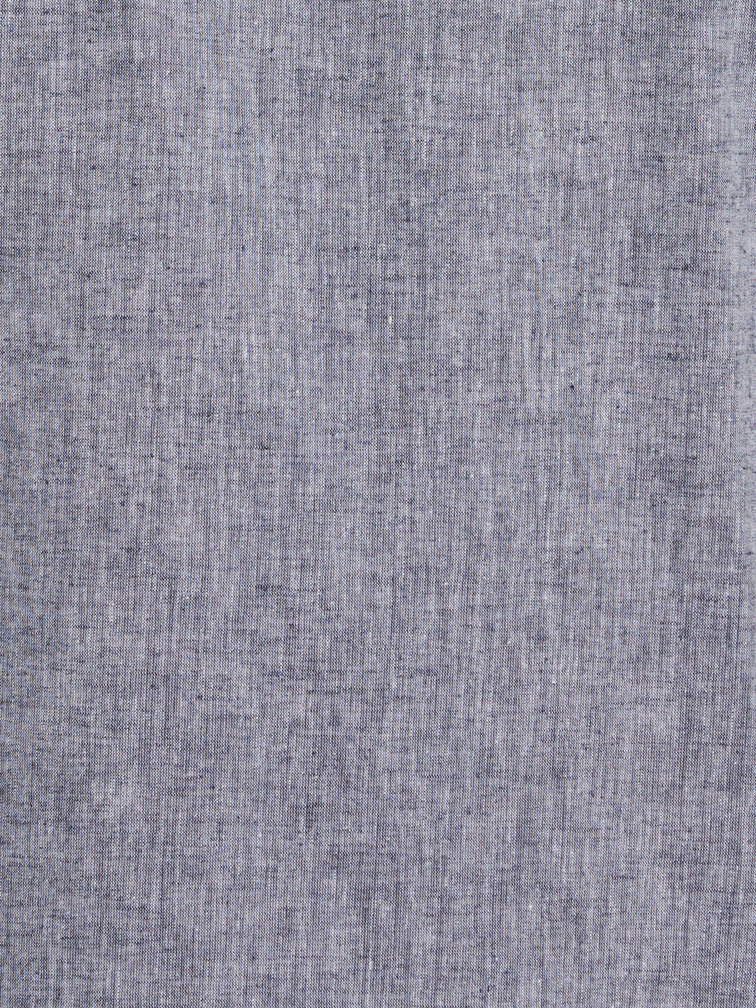 Linen Blend Dobby Panels Shirt (Dress Blues) 