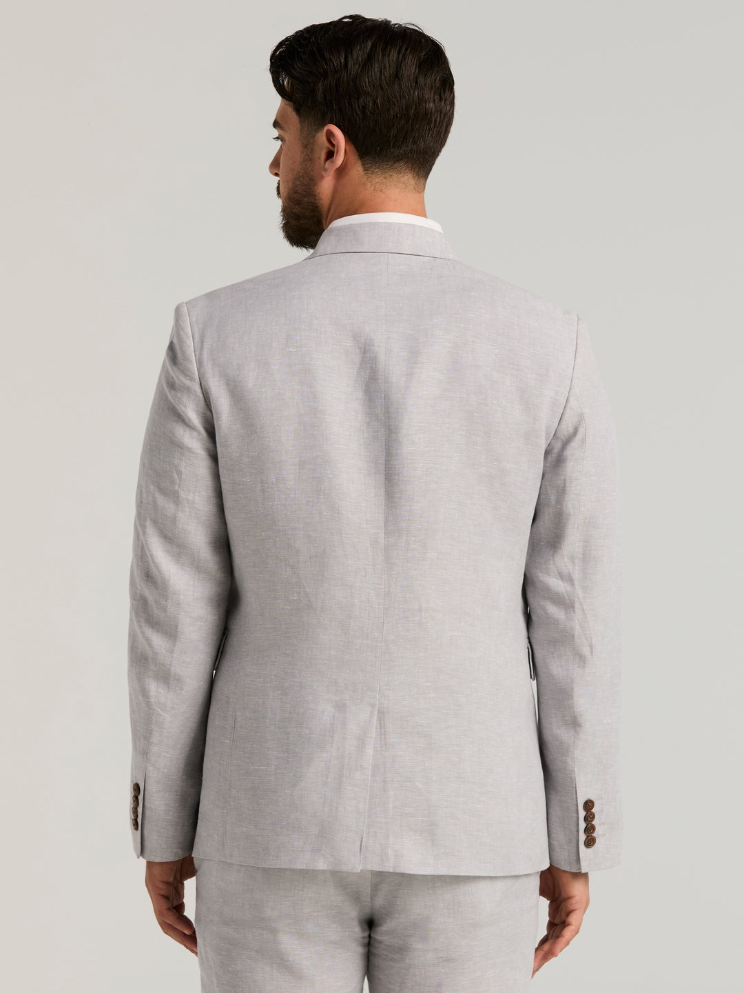 Delave Linen Sport Coat (Sleet) 