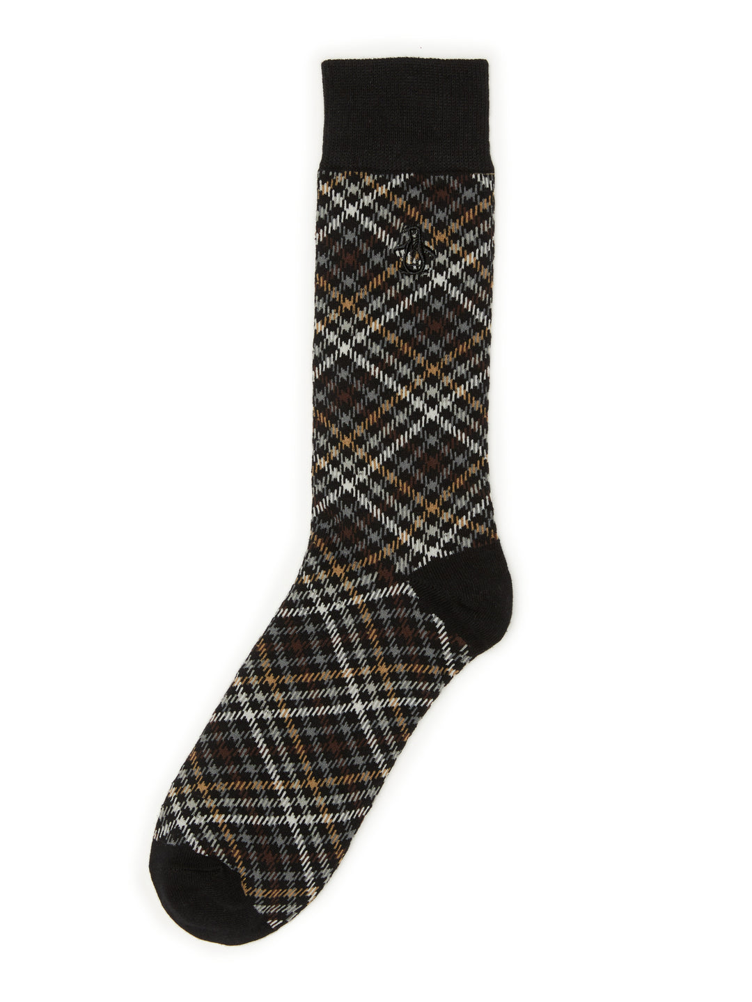 EDLIN PLAID SOCK (Black) 