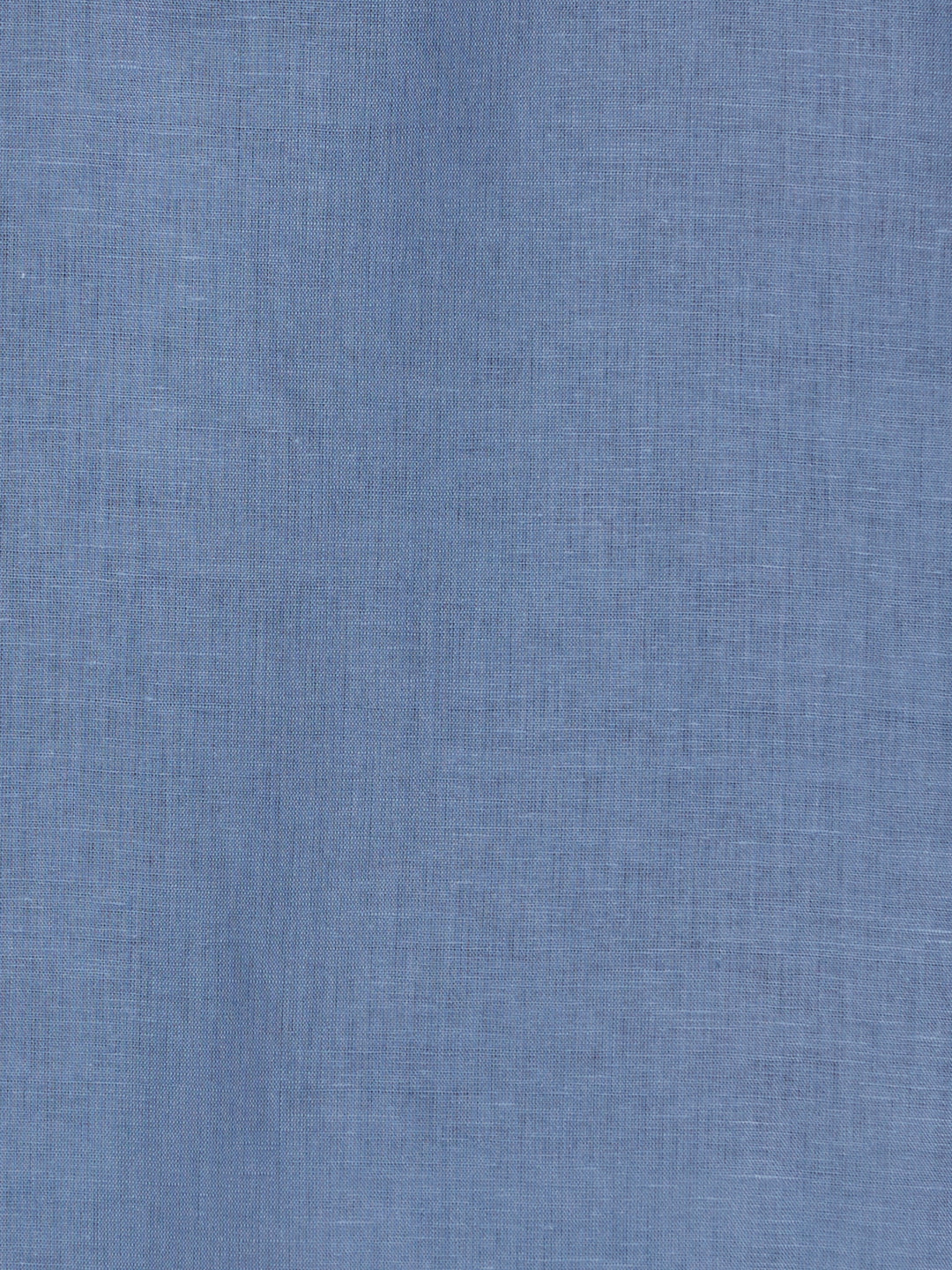 Big & Tall Linen Blend Guayabera Shirt (Captains Blue) 