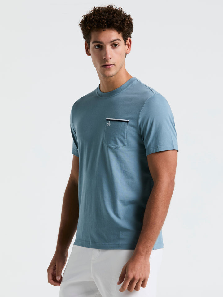Jersey Earl Tape Tipped Pocket Tee (Citadel) 