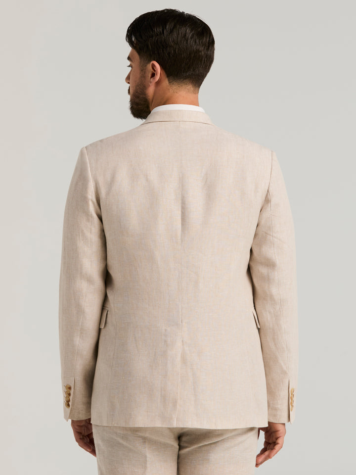 Delave Linen Sport Coat (Natural Linen) 