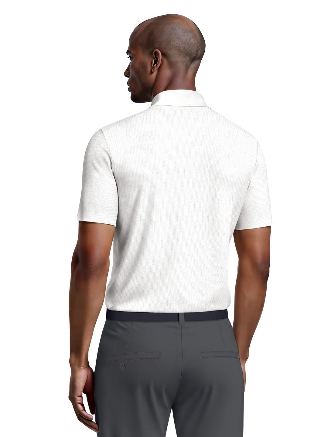Airflux Mesh Golf Polo (Bright White) 
