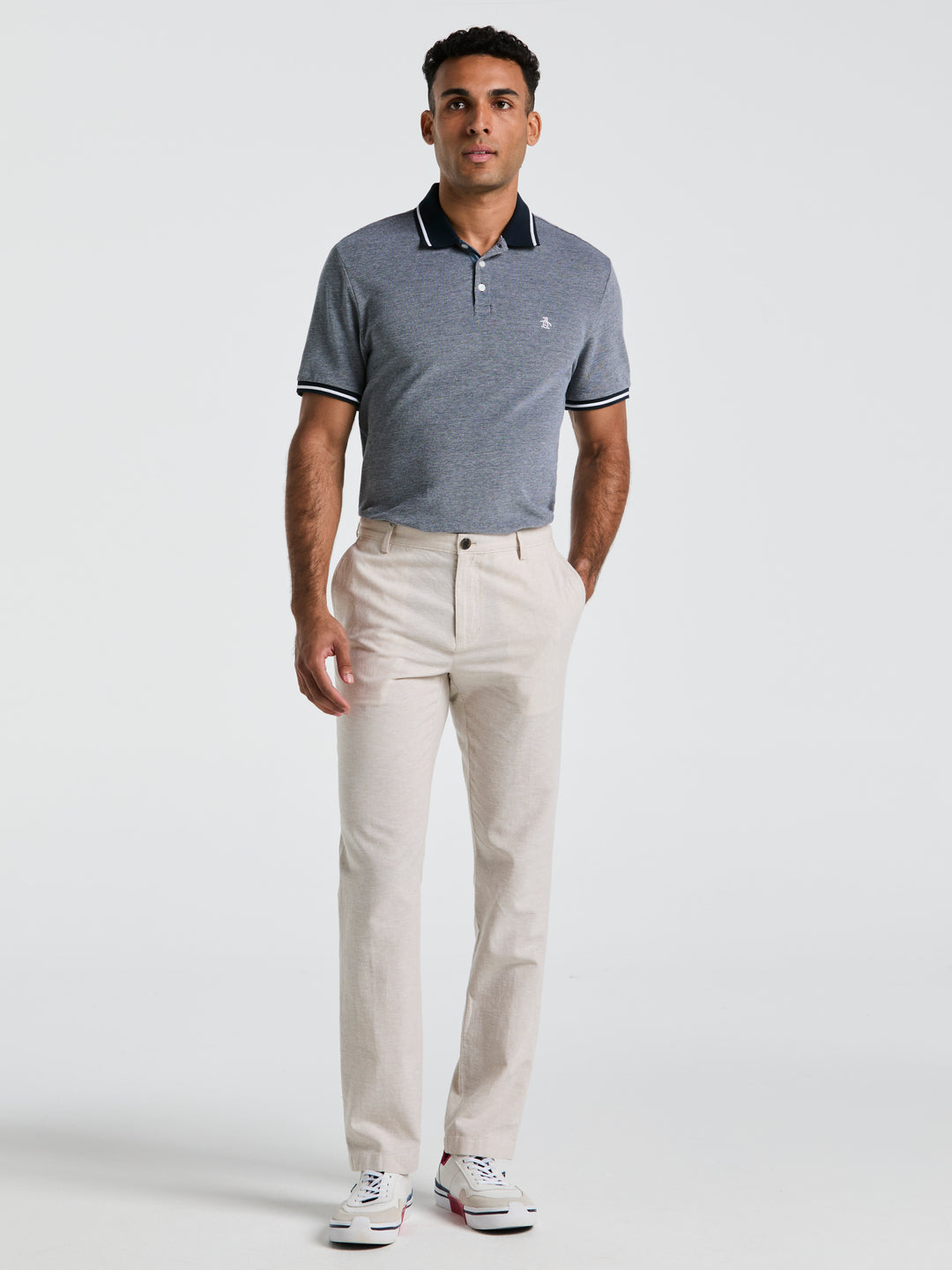 Yarn-Dye Linen Chino Pant (Natural Linen) 