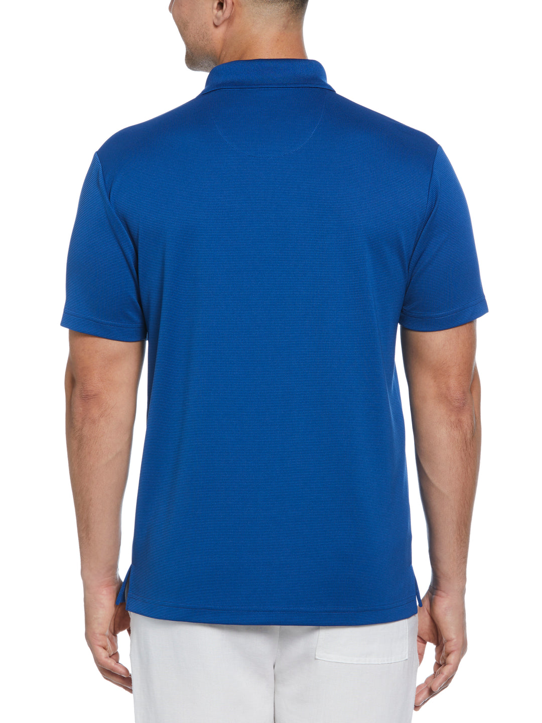 Wicking Ottoman Golf Polo Shirt (True Blue) 