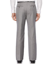 Big & Tall Textured Suit Pant Brushed Nickel Perry Ellis