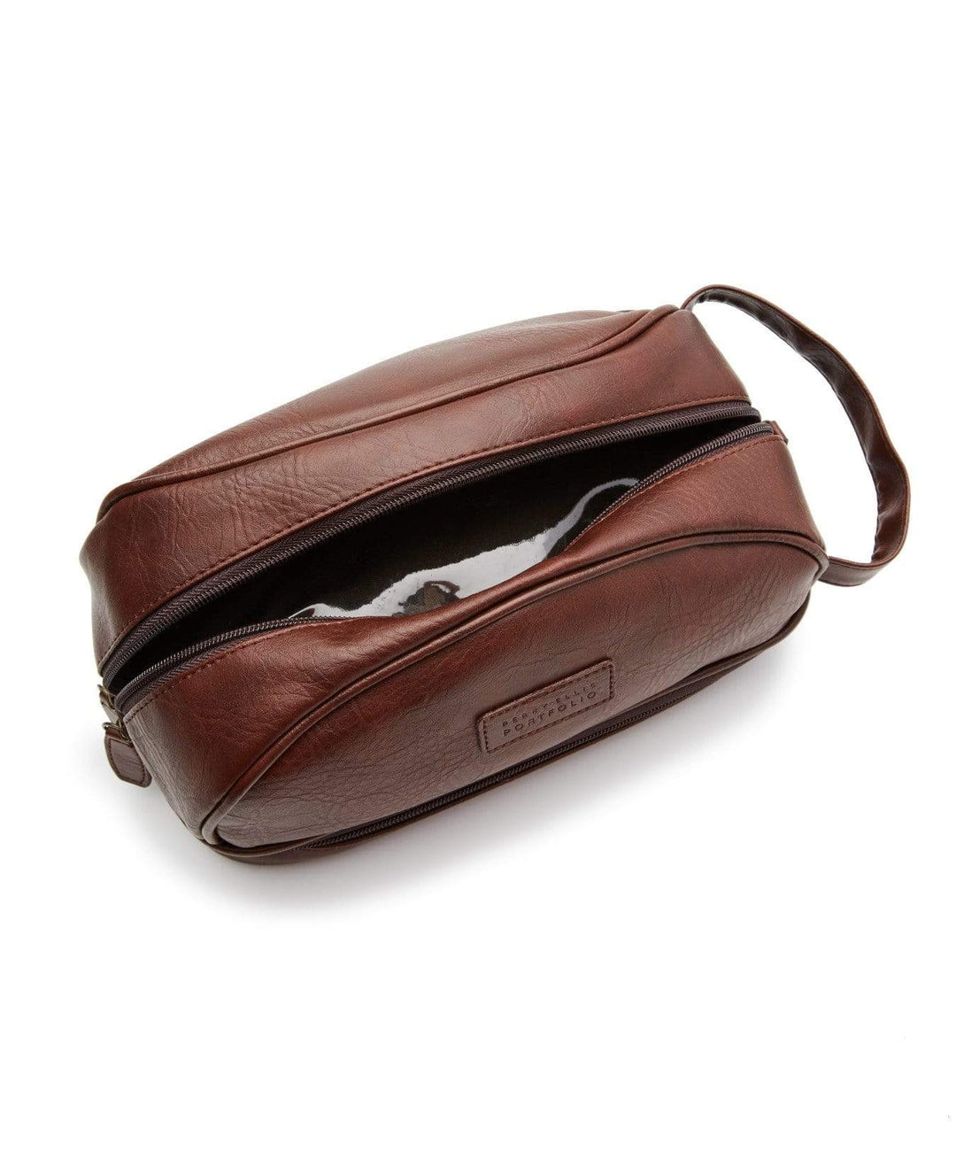Pebble Travel Kit Brown Perry Ellis