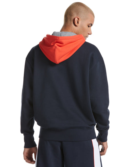 Colorblock Hoodie Dark Sapphire Perry Ellis