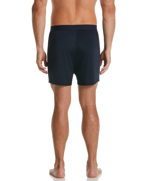 3 Pack Navy Solid Luxe Boxer Short